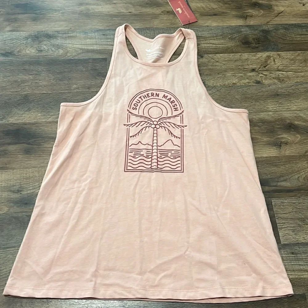 Southern Marsh tank top size large
